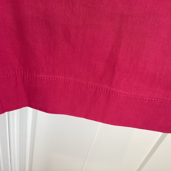 Anthropologie Colette Full-Length Wide-Leg Pants Maeve NEW Pink 28 Magic Fabric - Picture 9 of 15